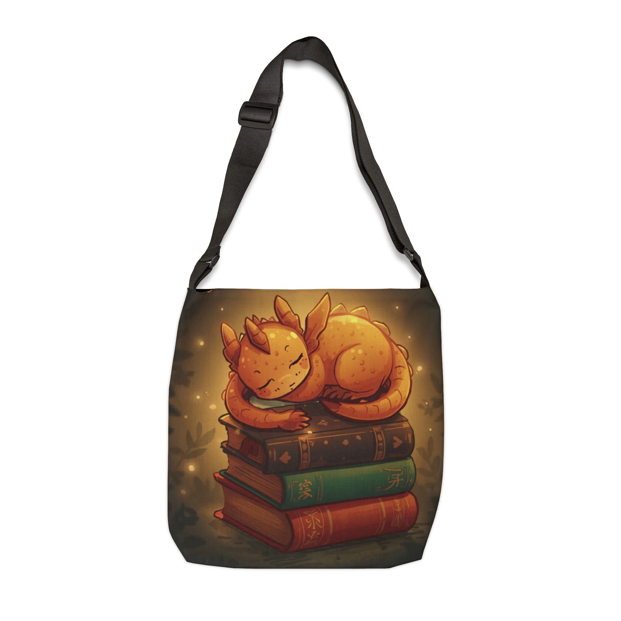 Booklover Dragon Tote Bag