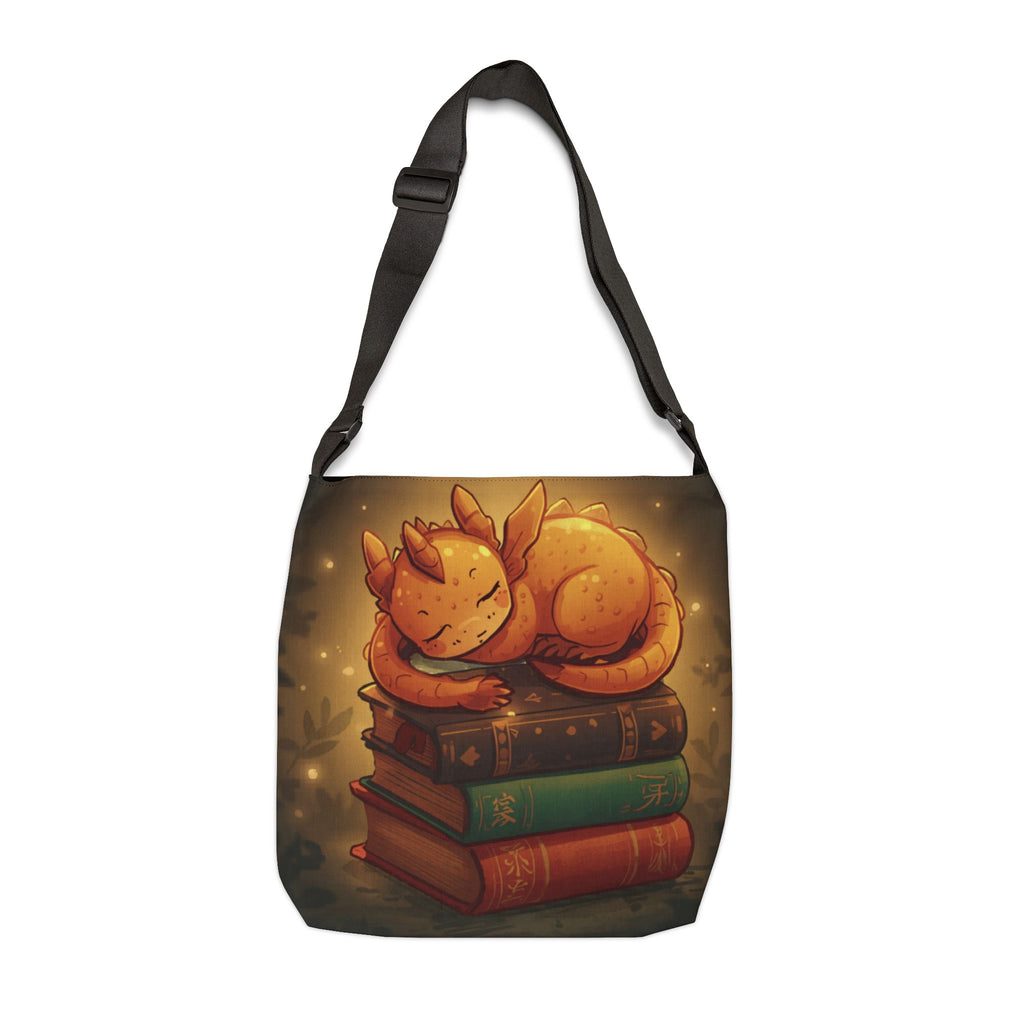 Booklover Dragon Tote Bag