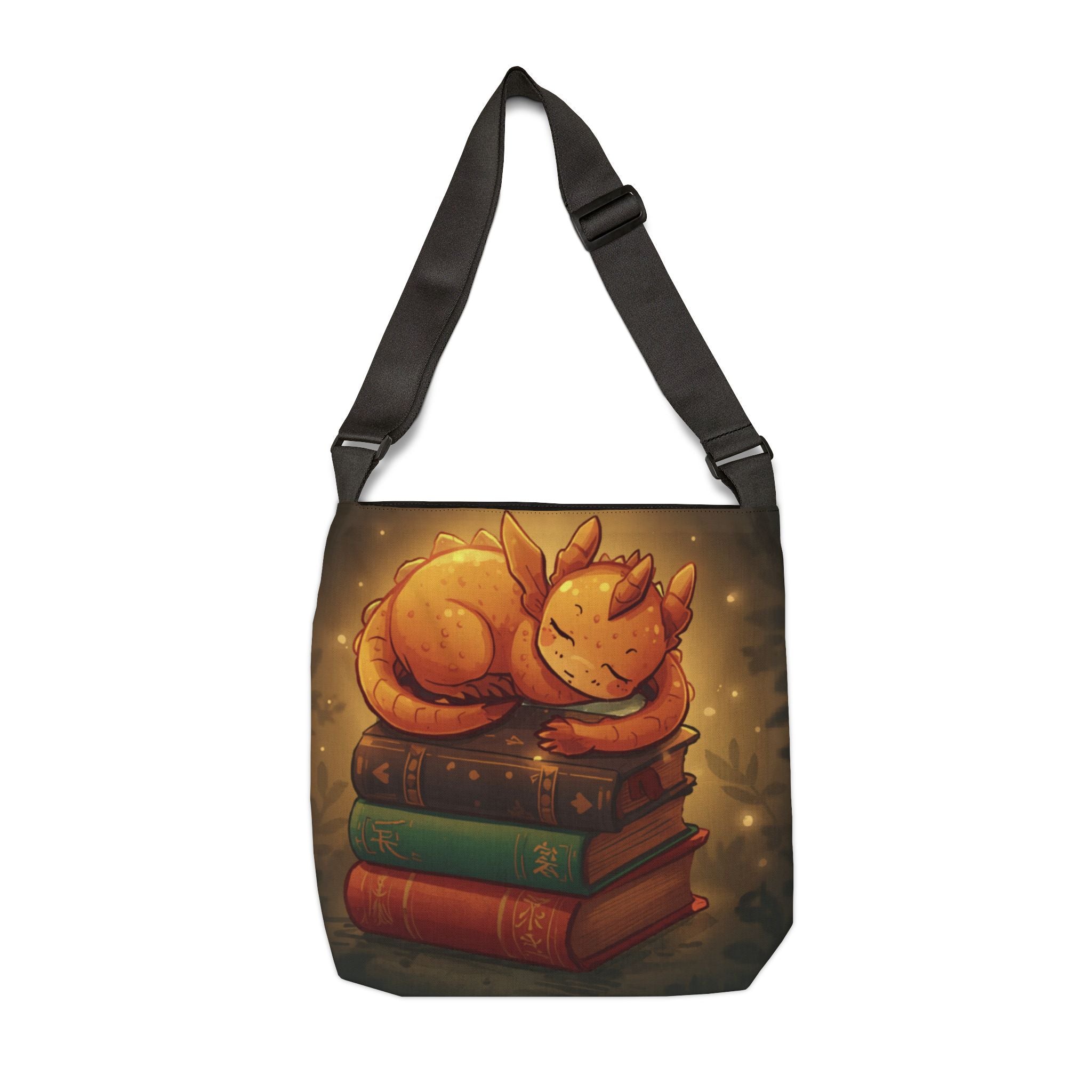 Booklover Dragon Tote Bag