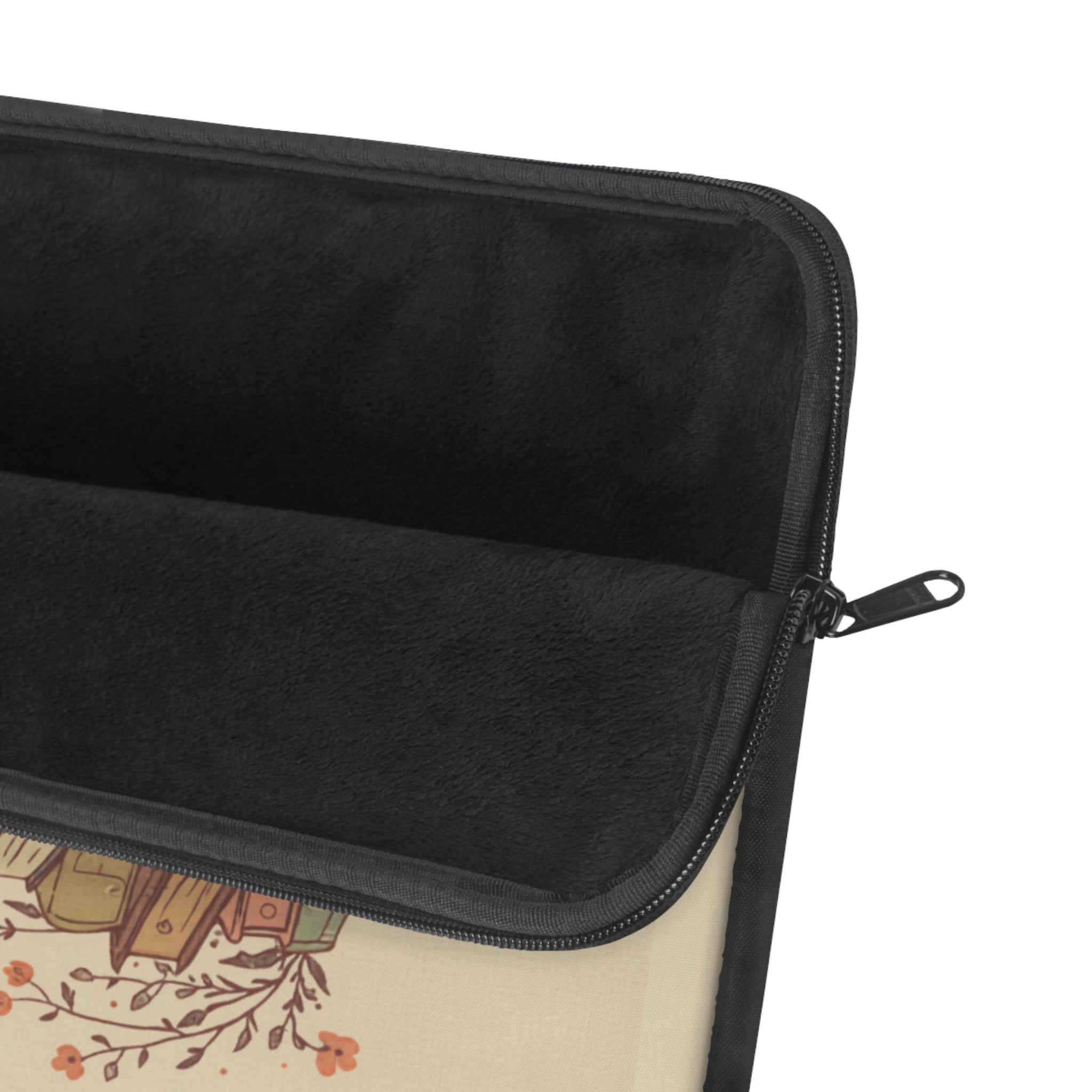 "Emotionally Attached to Fictional Characters" Vintage Laptop Sleeve