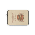 "Emotionally Attached to Fictional Characters" Vintage Laptop Sleeve