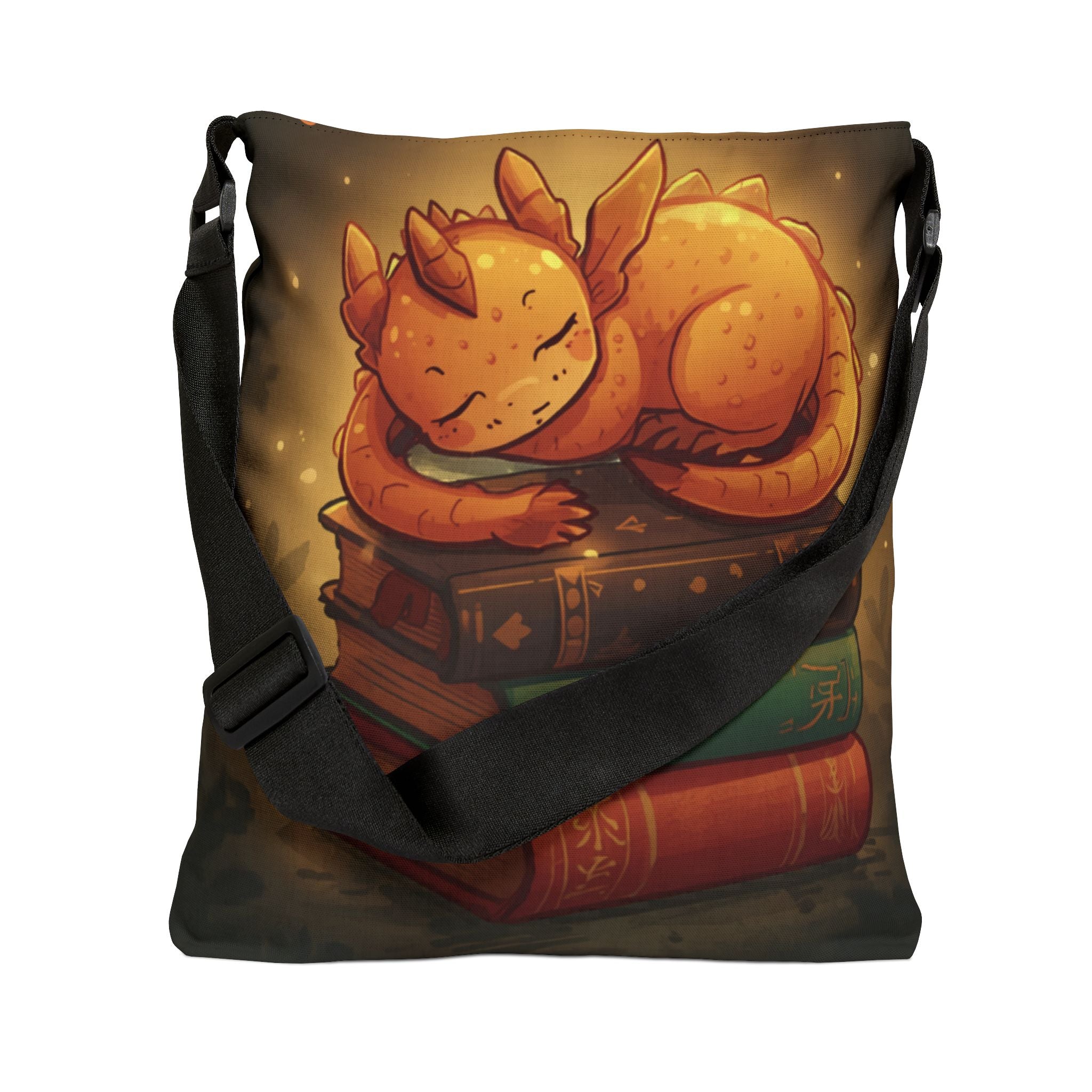 Booklover Dragon Tote Bag