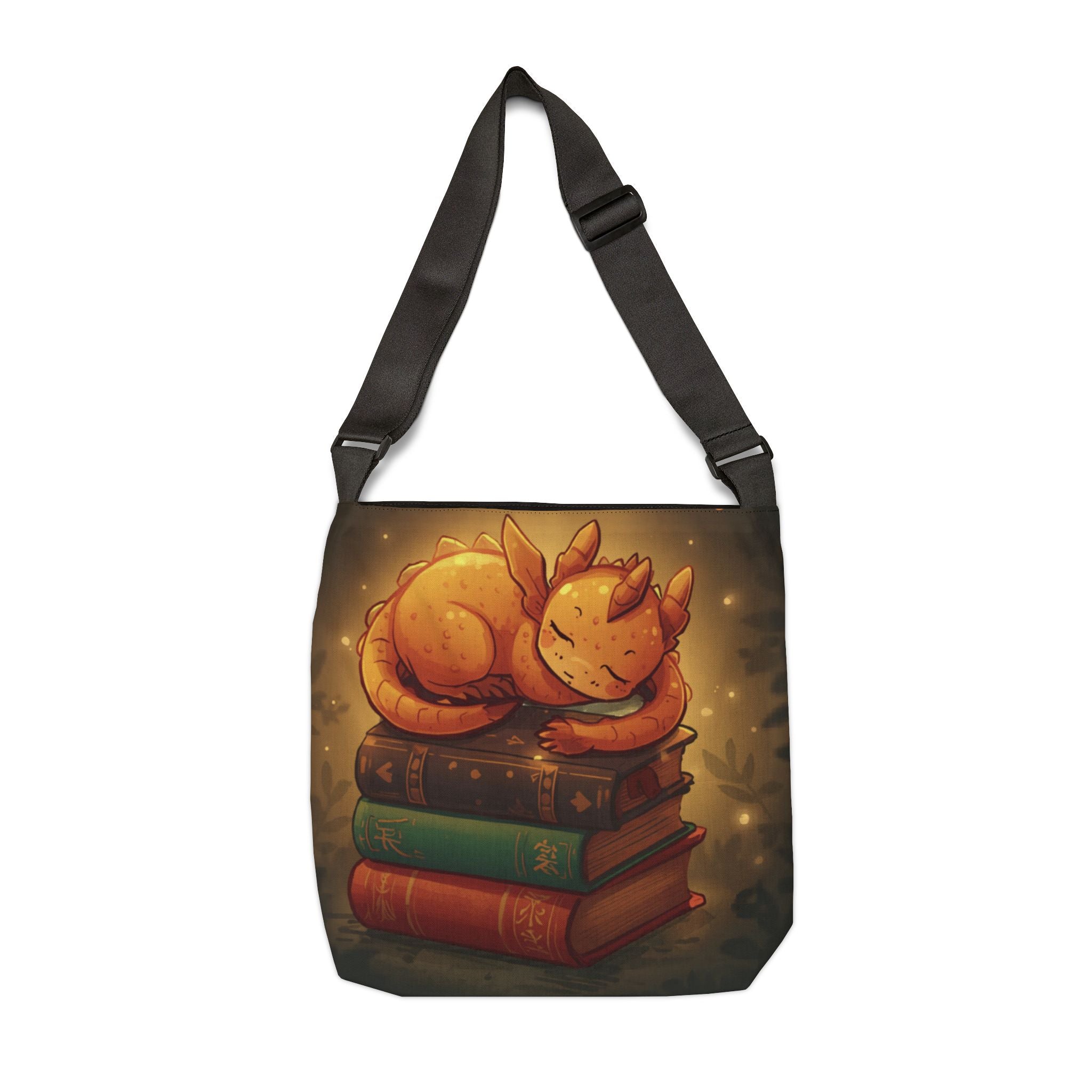 Booklover Dragon Tote Bag